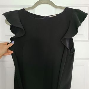 LOFT formal black dress